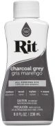 Rit Dye Liquid 8ozCharcoal Grey