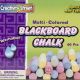 Blackboard Chalk 60 Per Pkg Assorted Colors