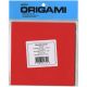 Origami Paper 5.875inchesX5.875inches 50 Per PkgRed