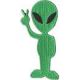 C and D Visionary Patch Alien Peace