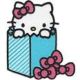 C And D Visionary Patch Hello Kitty In Bag