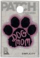 Simplicity Iron On Applique Dog Mom Paw