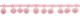 Simplicity Pom Pom Fringe 3 4 inch X4 Pink