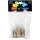 Mini Garden Barrel 1.25 inch X2 inch Wood