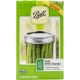 BallR Lids And Bands 12 Per Pkg Wide Mouth Silver