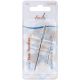 Needlecrafters Metal Yarn Finishing Needles 2 Per Pkg 1 pack of 2 Piece