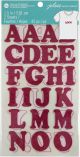 Jolee s Iron On Letters 1.5 inch Pink Glitter