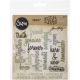 Sizzix Thinlits Dies By Tim Holtz 16 Per Pkg Friendship Script Words