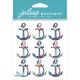 Jolees Boutique Dimensional Stickers Anchors