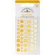 Doodlebug Sprinkles Adhesive Glitter Enamel Dots 54 Per Pkg Blue Jean