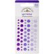 Doodlebug Sprinkles Adhesive Glitter Enamel Dots 54 Per Pkg Lilac