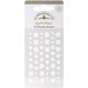 Doodlebug Sprinkles Adhesive Glitter Enamel Dots 5 Lily White