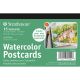 Strathmore Watercolor Postcard Paper Pad 4Inch X6Inch 15 Per Pkg