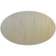 Baltic Birch Plaque Oval 7.75 Inch X12.5 Inch