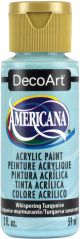 Americana Acrylic Paint 2ozWhispering Turquoise Opaque