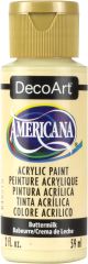 Americana Acrylic Paint 2Oz Buttermilk Opaque