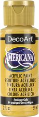 Americana Acrylic Paint 2ozAntique Gold Opaque