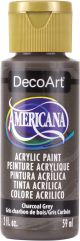 Americana Acrylic Paint 2oz Charcoal Grey Opaque