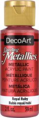 DecoArt Dazzling Metallics Acrylic Paint 2ozRoyal Ruby