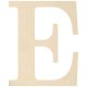 MDF Classic Font Wood Letters and Numbers 9.5 Inch E