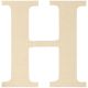 MDF Classic Font Wood Letters And Numbers 9.5 Inch H