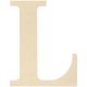 MDF Classic Font Wood Letters and Numbers 9.5 inch L