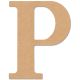 MDF Classic Font Wood Letters and Numbers 9.5 inch P