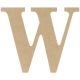 MDF Classic Font Wood Letters and Numbers 9.5 inch W