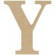 MDF Classic Font Wood Letters and Numbers 9.5 Inch Y
