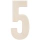 Baltic Birch University Font Letters and Numbers 5.25inches5