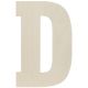 Baltic Birch Collegiate Font Letters and Numbers 13 inch D