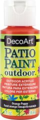 DecoArt Patio Paint 2ozOrange Poppy