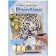 Junior Small Paint By Number Kit 8.75 Inch X11.75 Inch White Tiger Pair