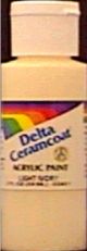 Ceramcoat Acrylic Paint 2oz Magnolia White Opaque