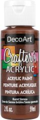 Crafters Acrylic AllPurpose Paint 2ozBurnt Sienna