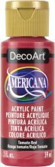 Americana Acrylic Paint 2oz Tomato Red Opaque