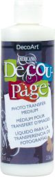 Americana DecouPage Photo Transfer Medium8oz