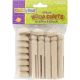 Woodcrafts Doll Pins And Stands Natural 10 Sets Per Pkg