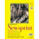 Strathmore Rough Newsprint Paper Pad 9Inch X12Inch 50 Sheets
