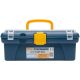 Pro Art Art Storage Box W Organizer Top 12 inch X6 inch X5 inch Blue and Yellow