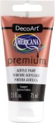 Americana Premium Acrylic Metallic Paint Tube 2.5ozCopper