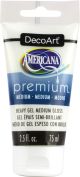Americana Premium Acrylic Medium Paint Tube 2.5oz Gel
