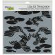 CrafterS Workshop Template 12Inch X12Inch Koi Pond