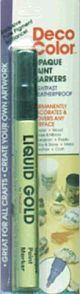 DecoColor Broad Glossy Oil Based Paint Marker Gold