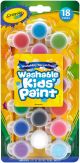 Crayola Washable Kid s Paint Pots 18 Colors