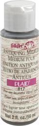 Folkart Antiquing Medium2Oz Wooden Bucket Brown