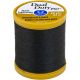 Coats Dual Duty Plus Jean and Topstitching Thread 60YdBlack