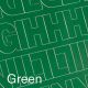 Permanent Adhesive Vinyl Letters and Numbers 1 inch 183 Per Pkg Green