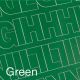 Permanent Adhesive Vinyl Letters and Numbers 3 Inch 160 Per Pkg Green