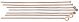 Jewelry Basics Metal Findings 135 Per Pkg Copper Head and Eye Pins